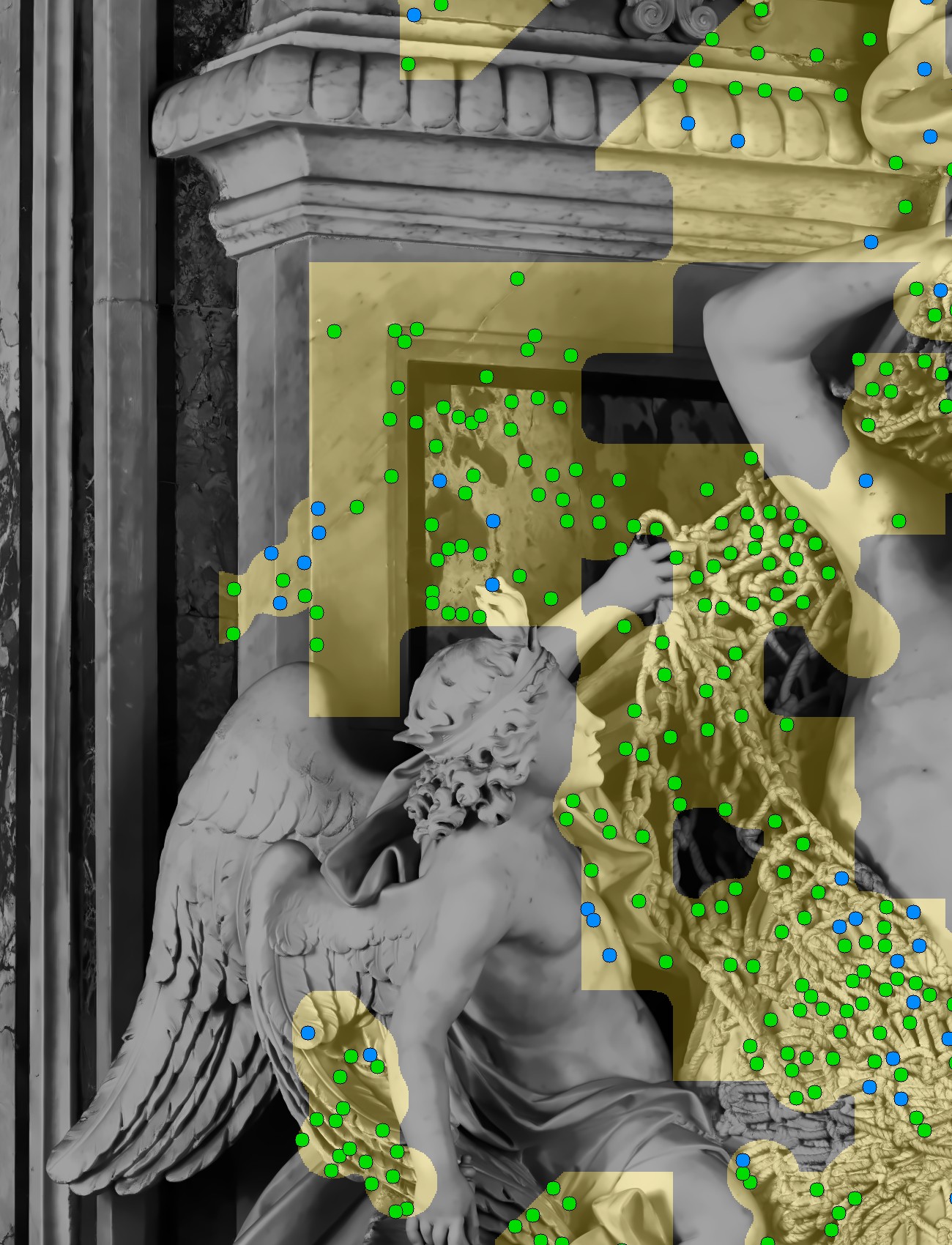 crop between figures